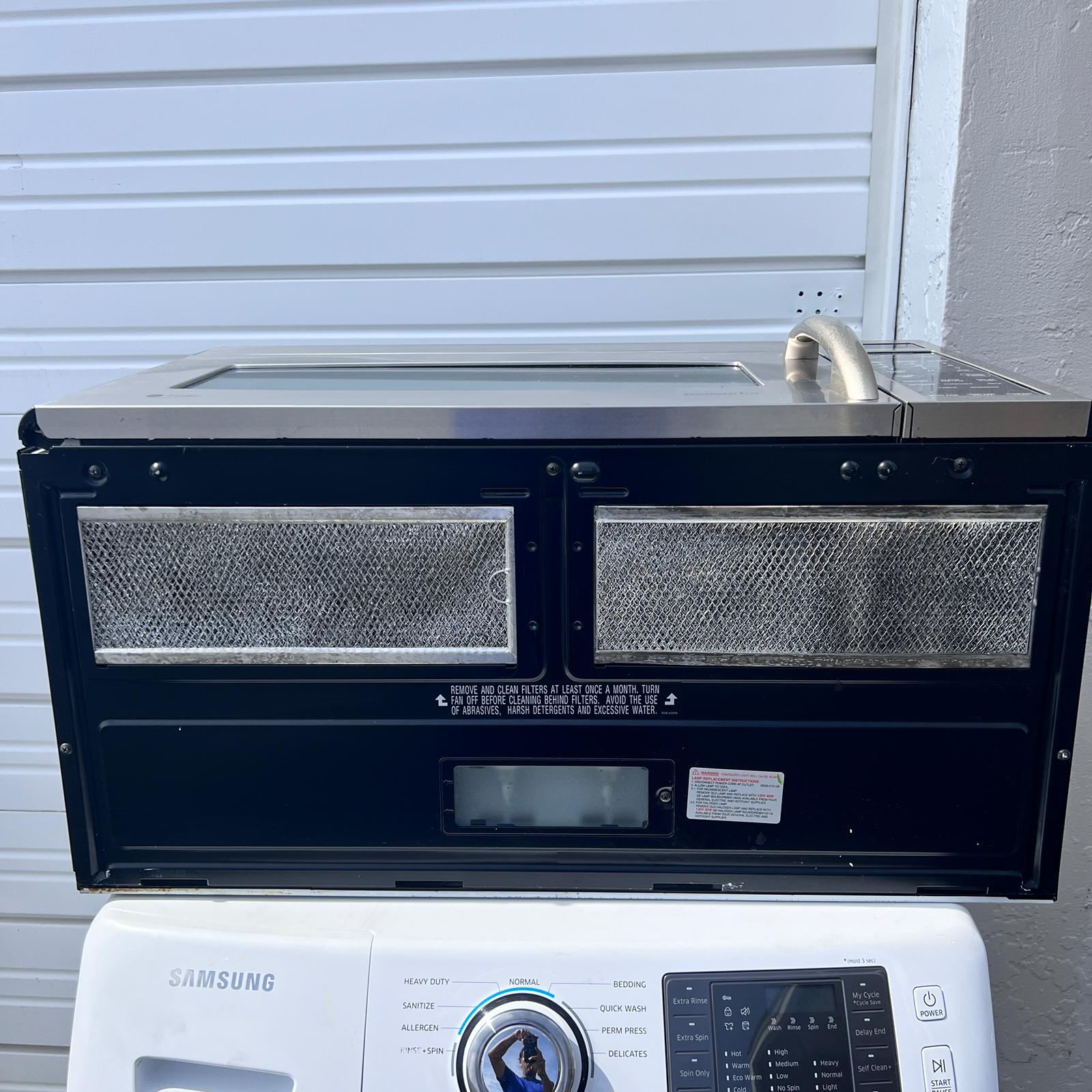GE Profile Stainless Steel Over-the-Range Microwave GE Profile Stainless Steel Over-the-Range Microwave